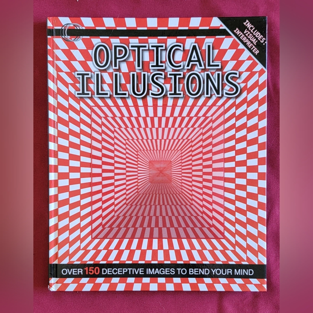 Optical Illusions Hardback Book